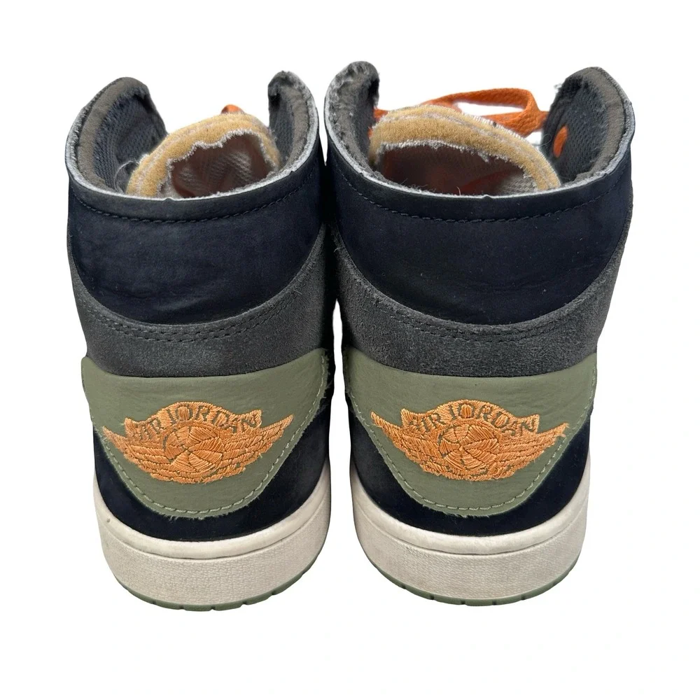 Air Jordan 1 Mid SE Craft‎ Black Olive Pale Ivory FD6817-003 Mens Size 9
